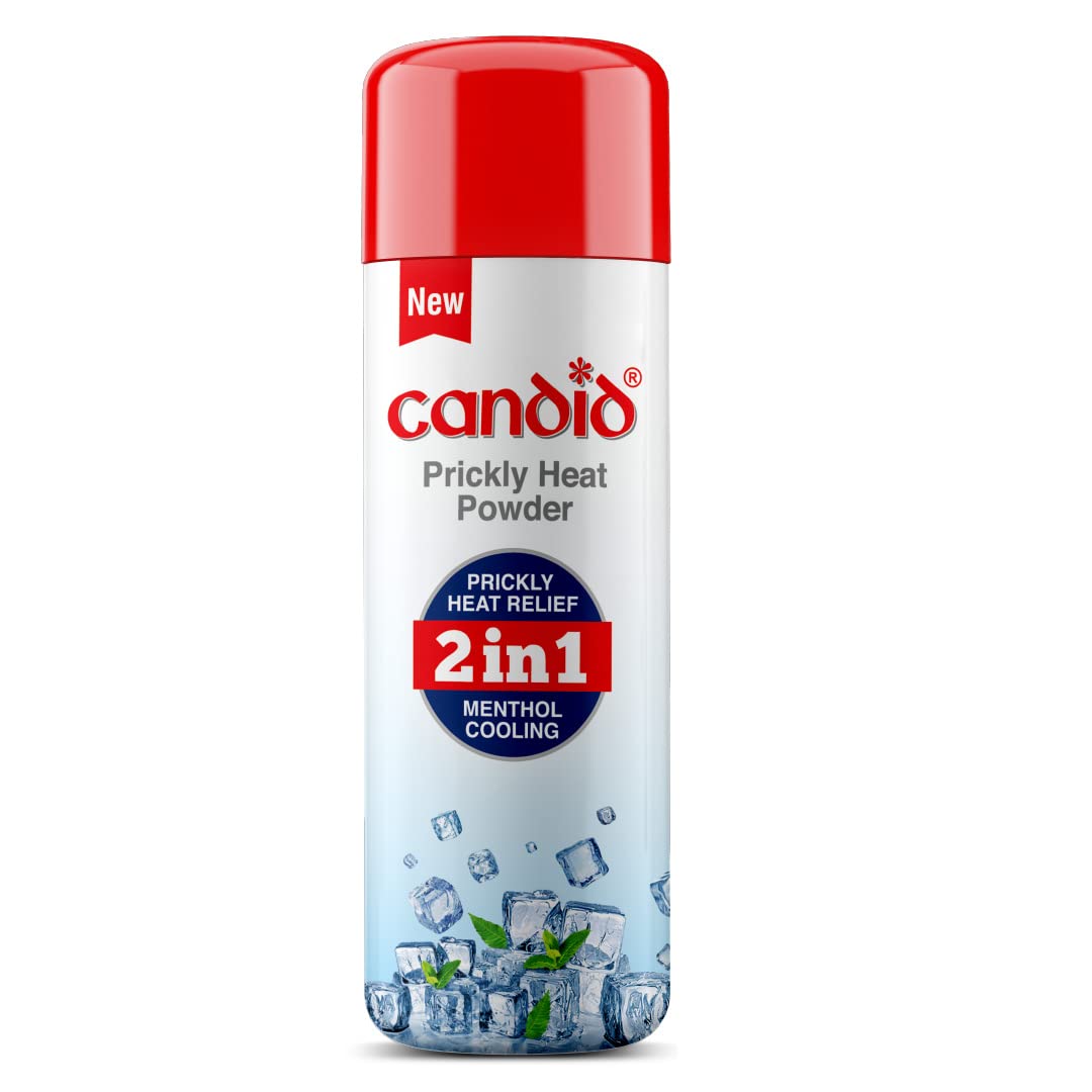 Candid Prickly Heat Powder -120g, white