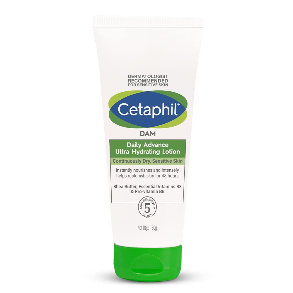Cetaphil DAM Daily Advance Ultra Hydrating Lotion for Dry, Sensitive Skin - 30 g