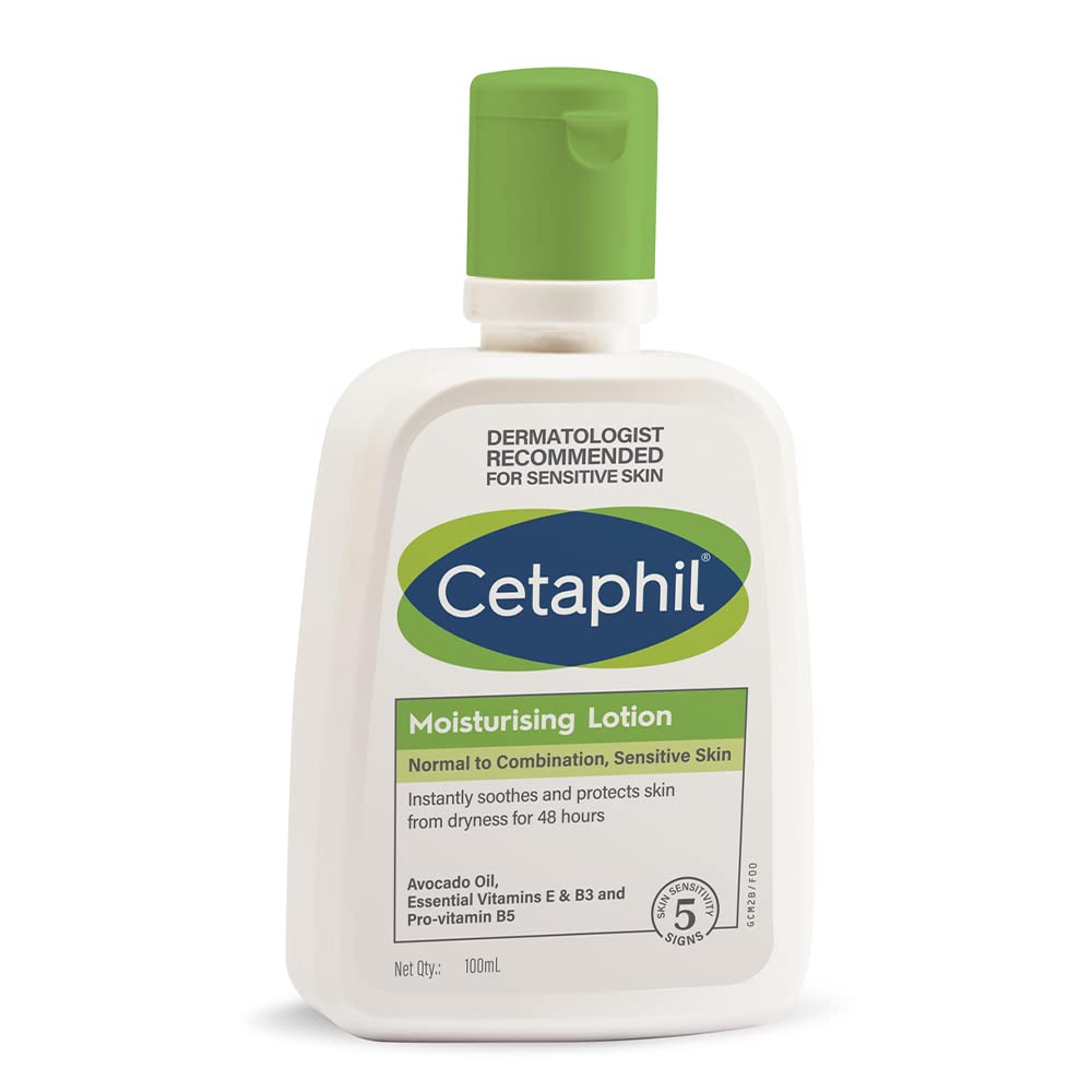 Cetaphil Moisturizing Lotion for Normal to Combination, Sensitive Skin - 100 ml