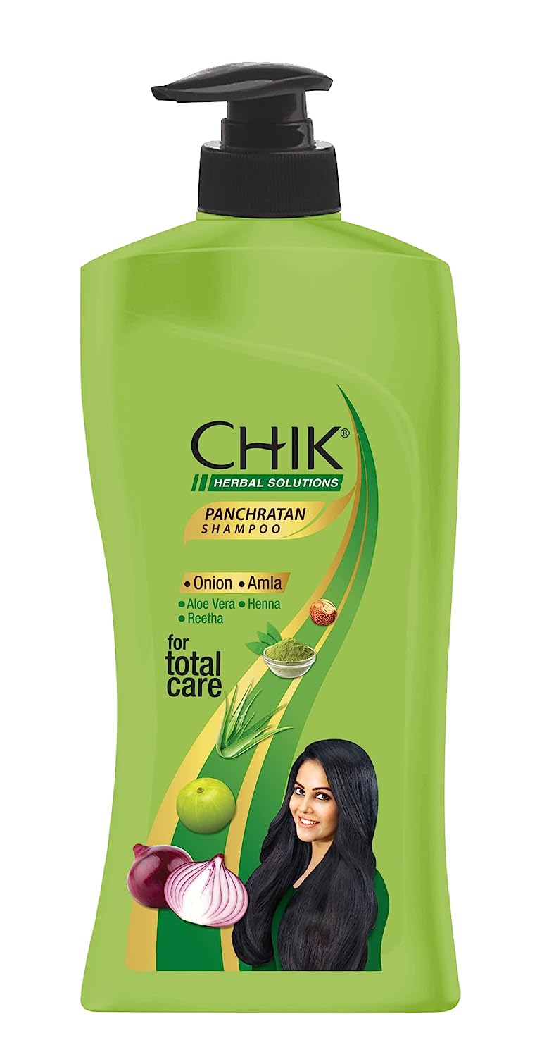Chik Panchratan Herbal Solution Total Hair Care Shampoo, 1L  (1000ml)