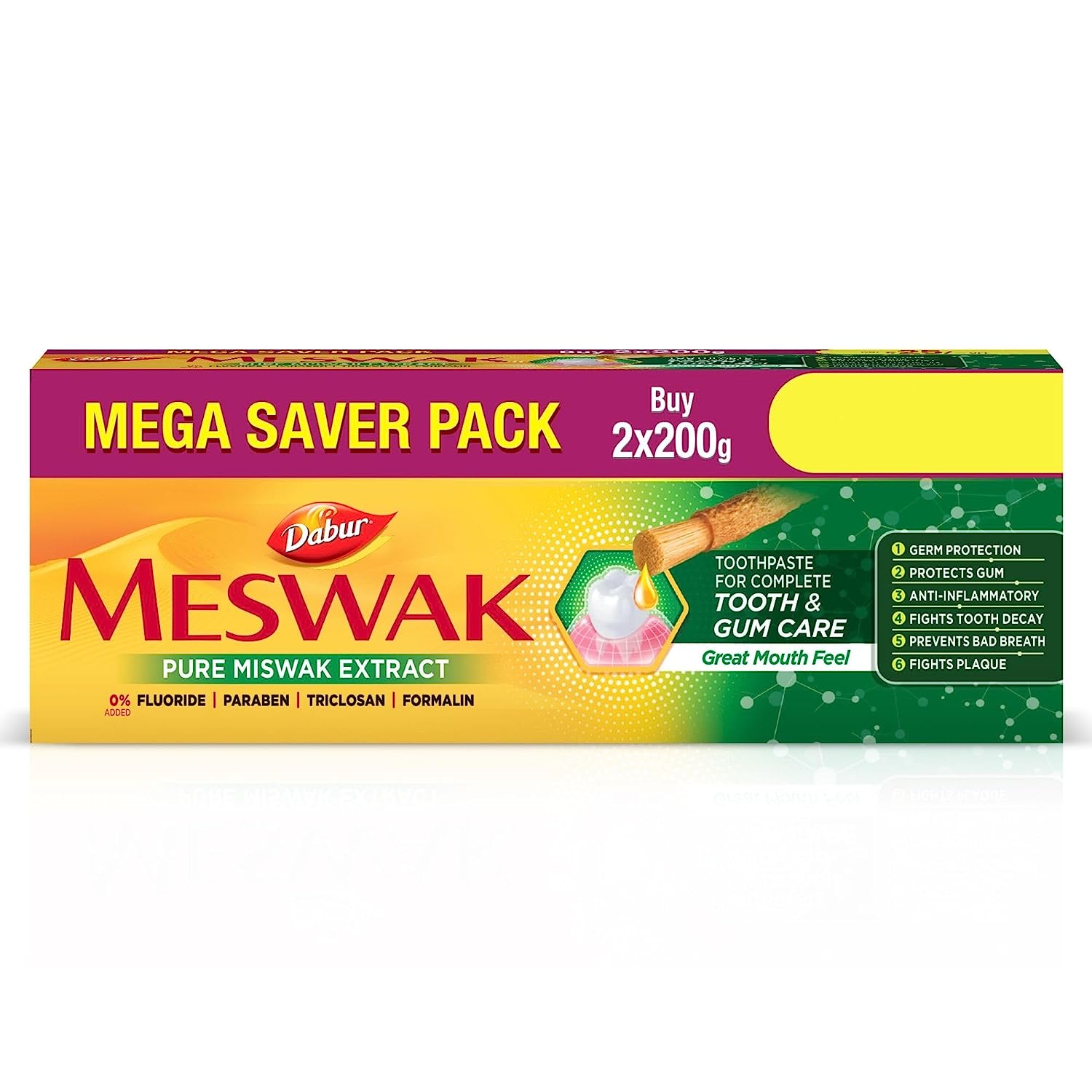 Dabur Meswak Complete Oral Care Toothpaste - 400g