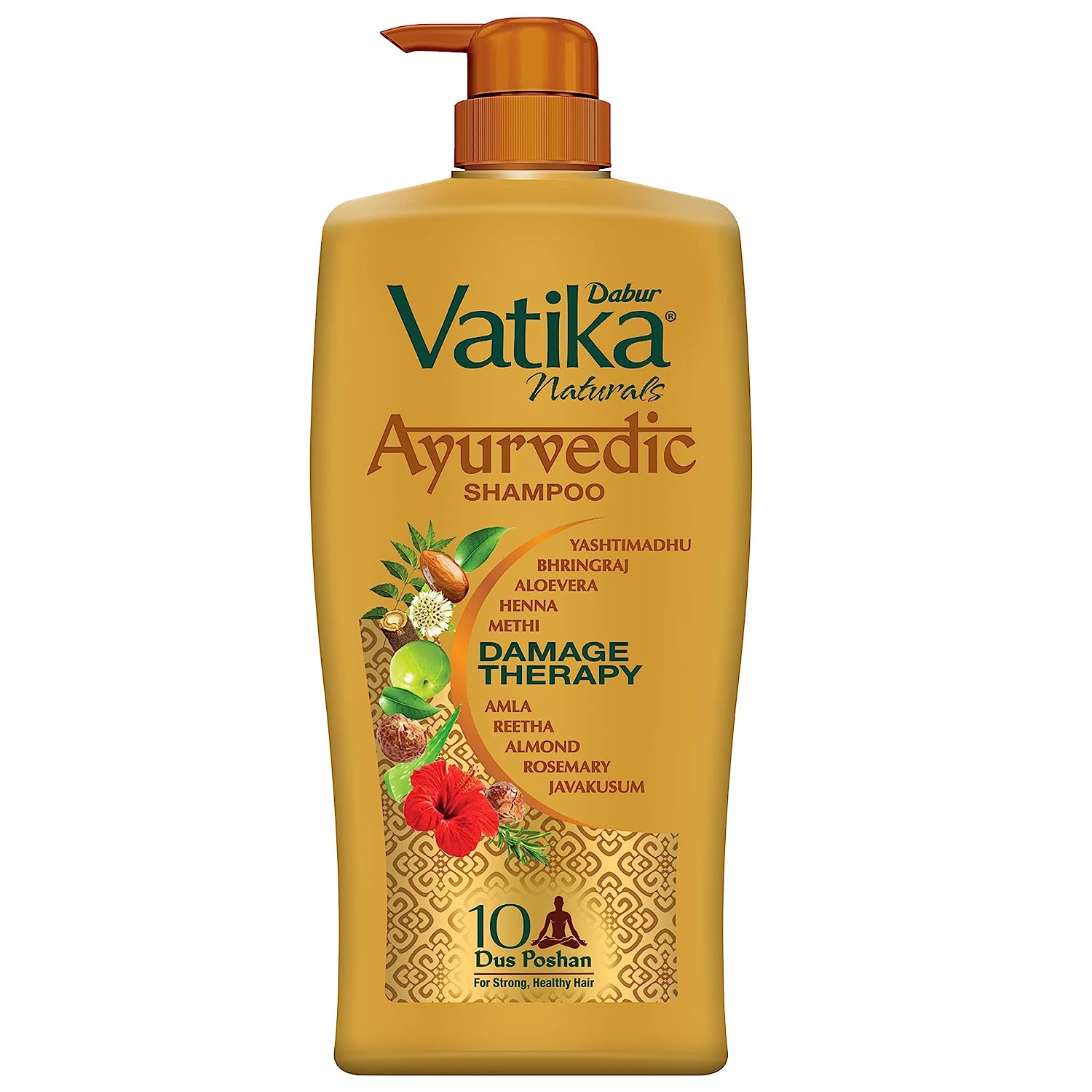 Dabur Vatika Ayurvedic Shampoo - 1L  (1000ml)