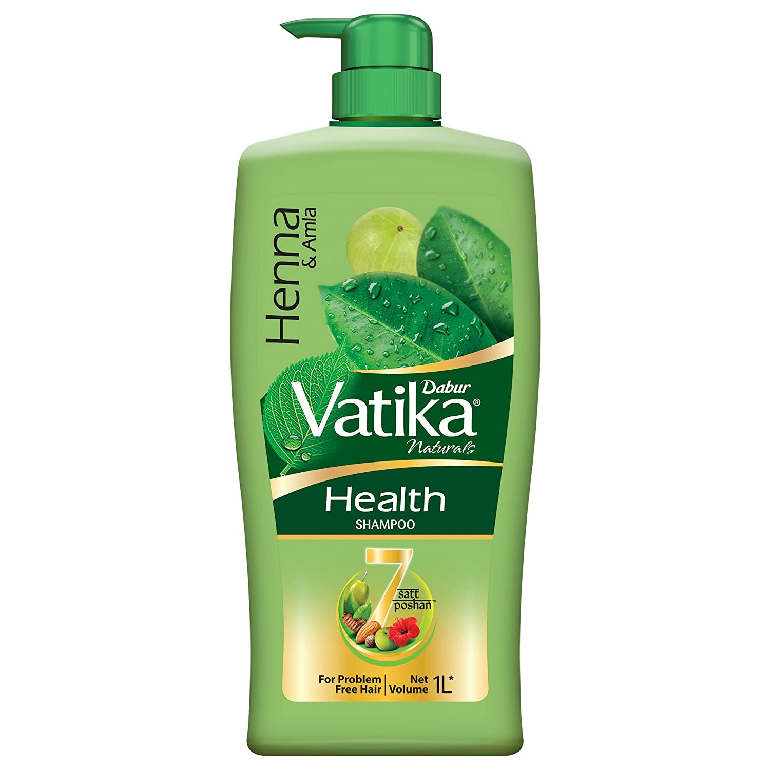 Dabur Vatika Health Shampoo - 1L  (1000ml)