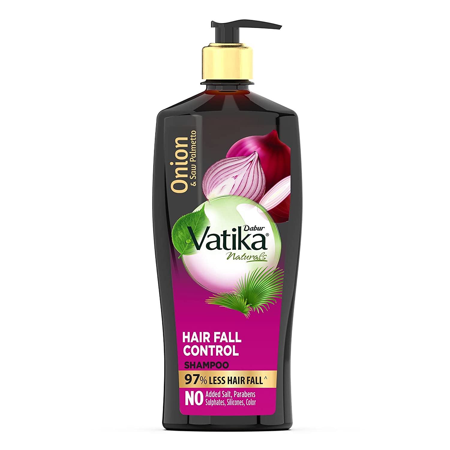 Dabur Vatika Onion Hair Fall Control Shampoo - 640ml