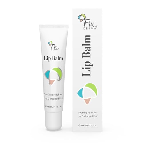 Fixderma Lip Balm with Vitamin C and Vitamin E | Lip Balm for Dark Lips | Lip Balm for Dry Lips & Chapped Lips | Lip Gloss | Lip Balm for Women & Men - 15ml