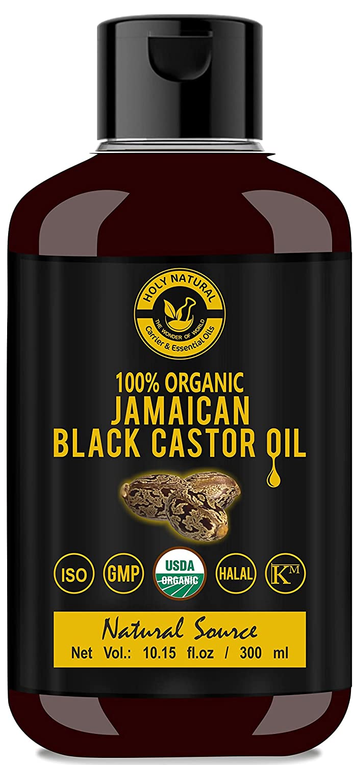 Holy Natural - The Wonder of World Organic Jamaican Black Castor Oil (300ml)
