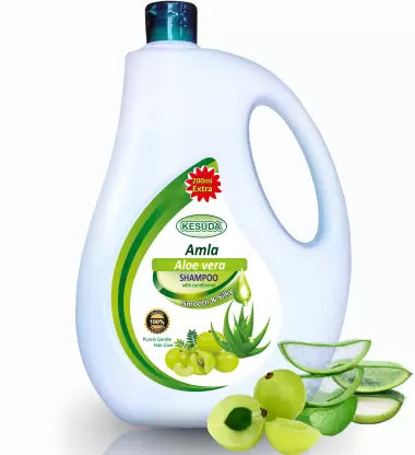 KESUDA Advanced Premium Shampoo with Pure Aloevera & Amla extract  - 1 L (1000ml)
