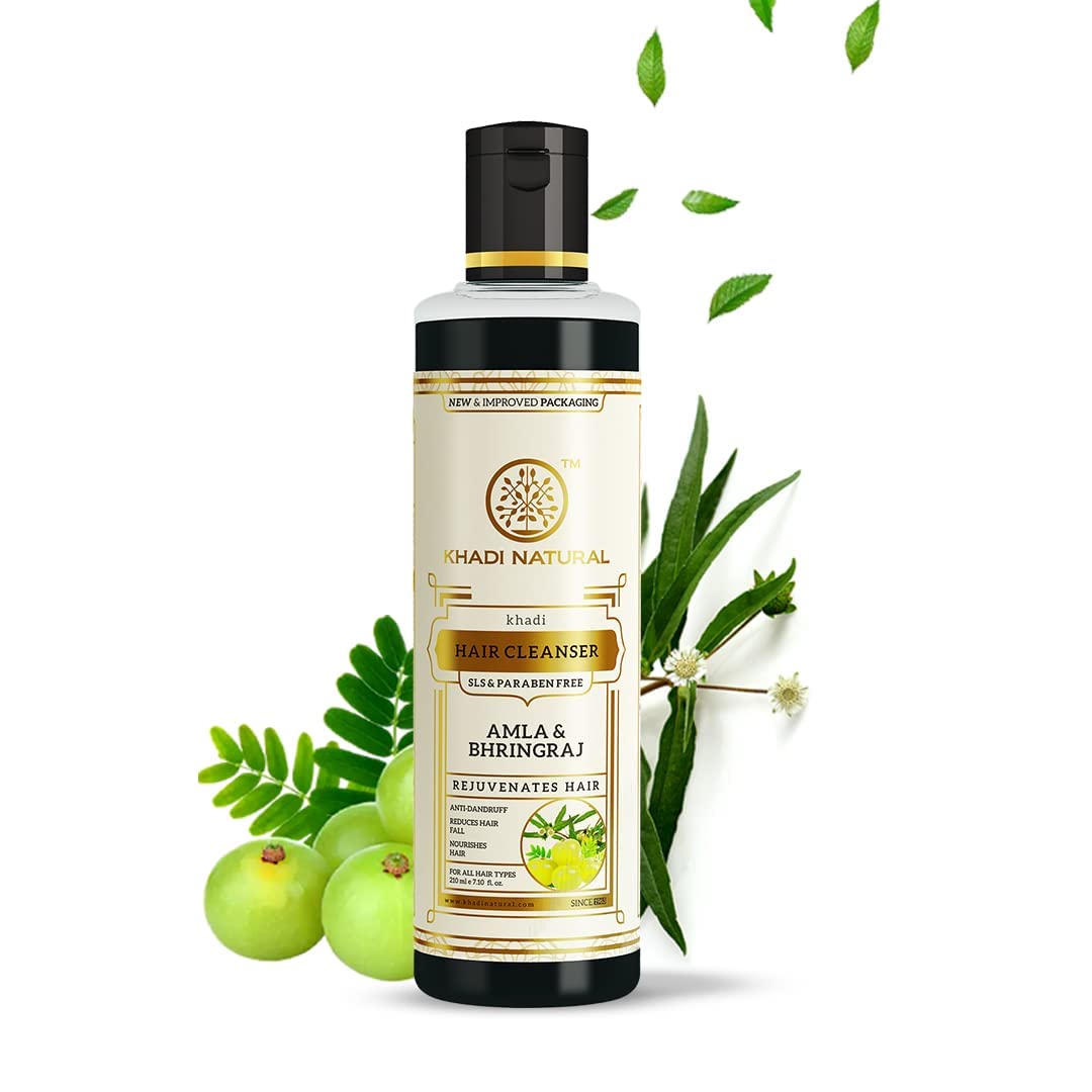 Khadi Natural Amla & Bhringraj Shampoo/Cleanser - 210ml