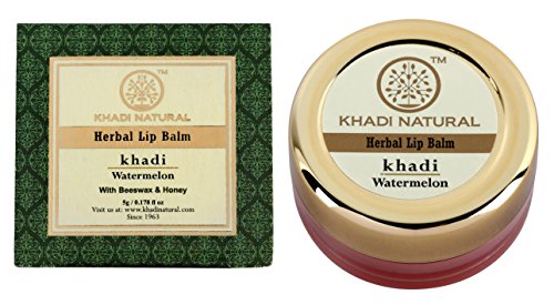 Khadi Naturals Watermelon Lip Balm, 5g