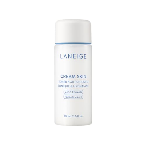 LANEIGE Cream Skin Toner & Moisturizer with Ceramides and Peptides: Soften, Moisturize, and Boosts Skin Barrier