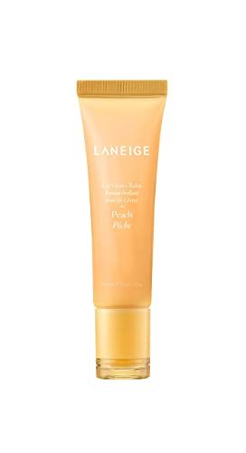 Laneige Lip Glowy Balm | Moisturizing Lip Treatment with Vitamin C + Shea Butter for Soft, Smooth and Glowing Lips | Korean Lip Balm For Dry Chapped Lips |Intense Hydration| Berry |10Gm
