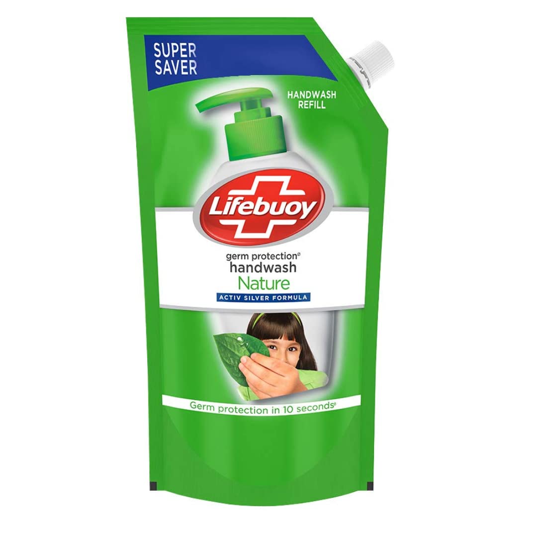 Lifebuoy Nature - Germ Protection Handwash, Refill, 750 ml