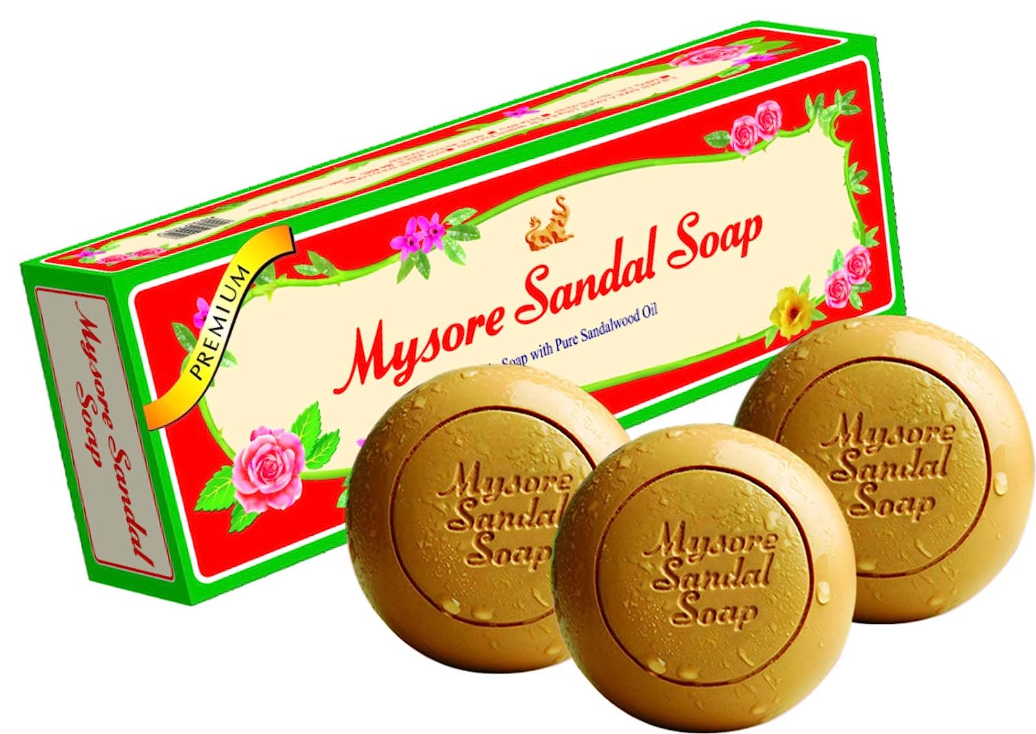 Mysore Sandal Soap, 450g (150x3) (Pack Of 3)