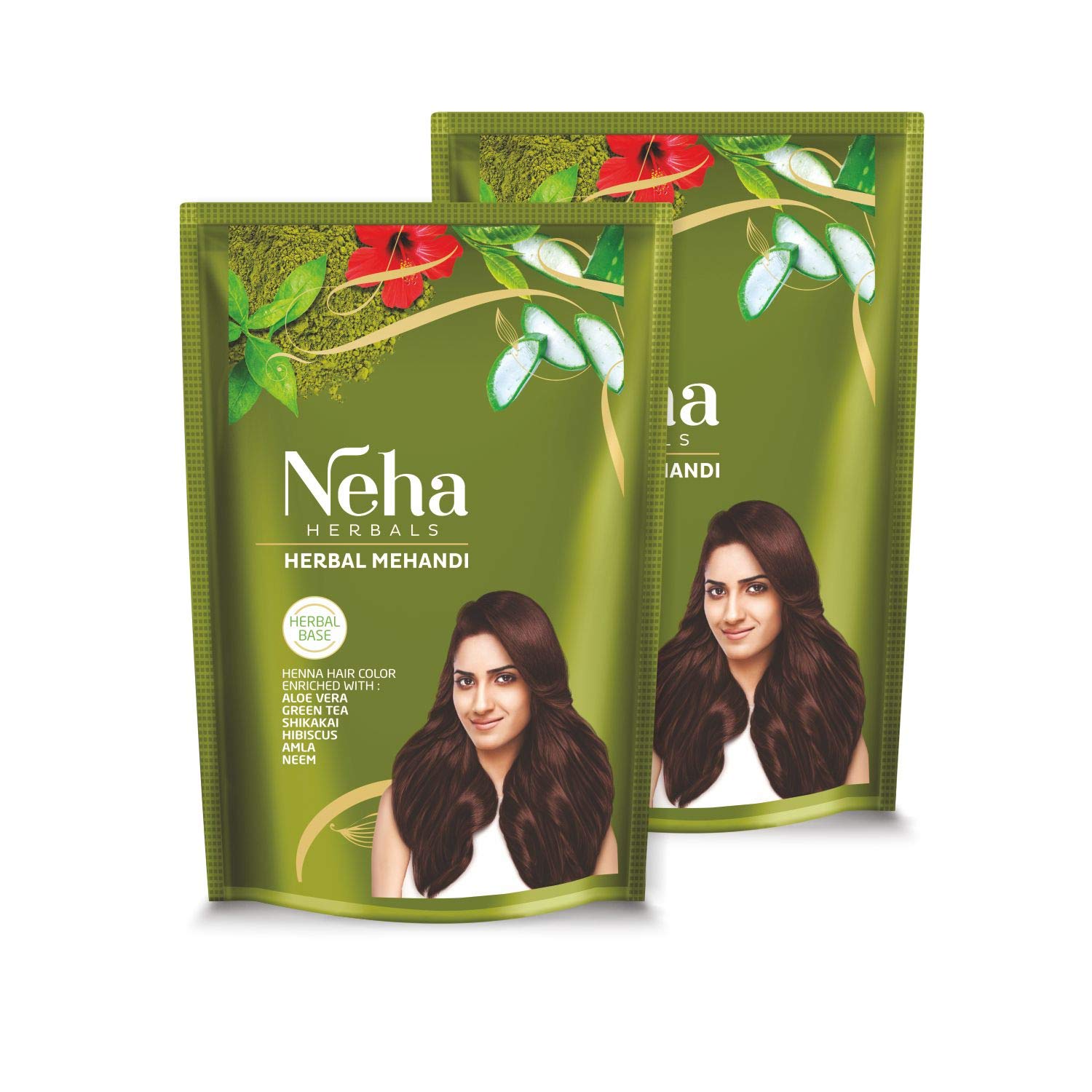 Neha Herbals Mehandi - 500G (Pack of 2)