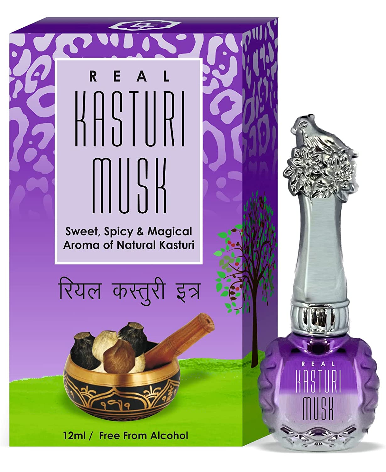 Parag Fragrances Florist Attar of (Real Kasturi Musk) -12ml