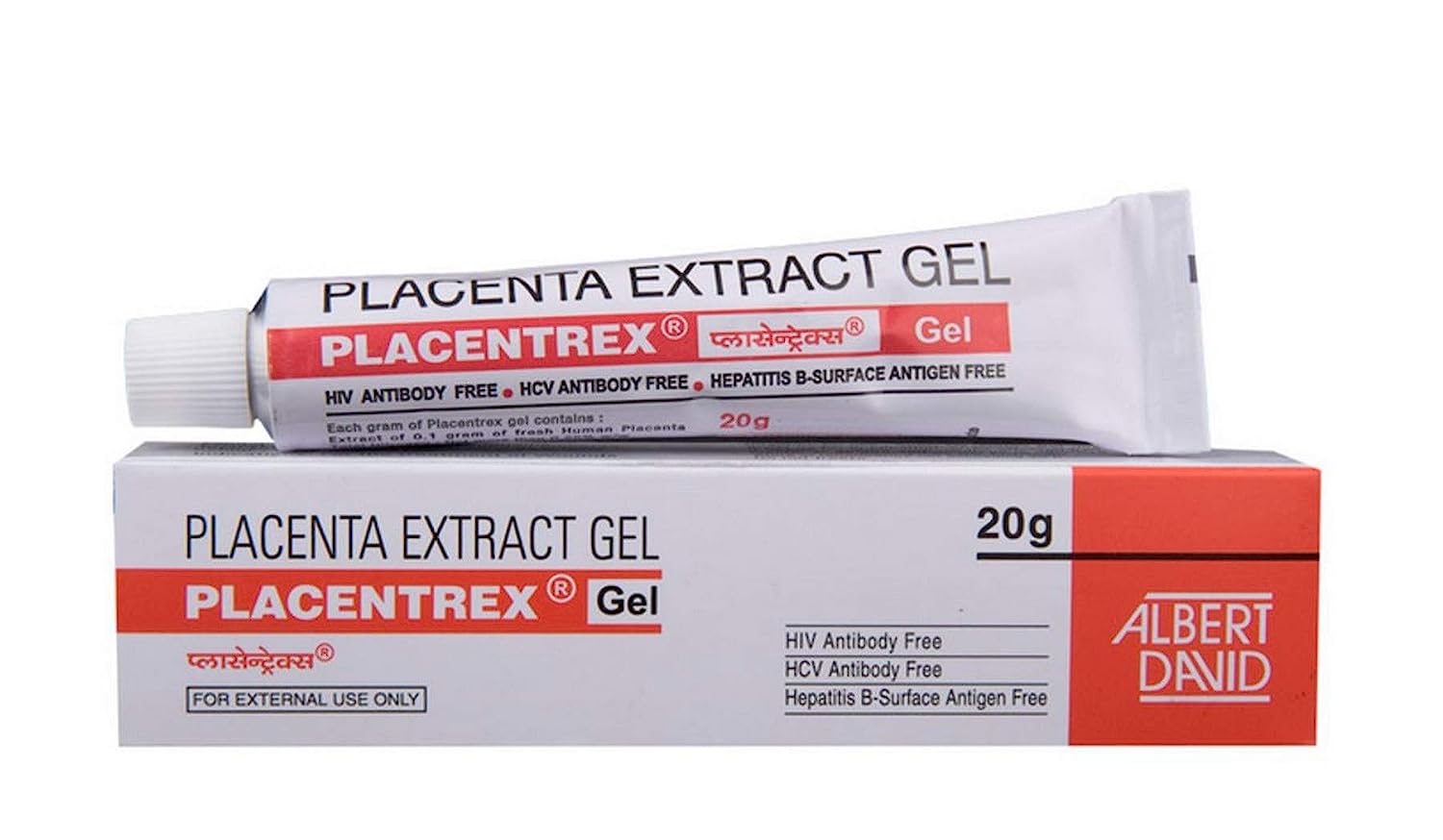 Placentrex - Tube of 20g Extract Gel