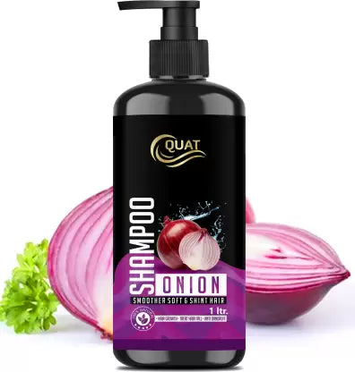 QUAT Red Onion Black Seed Oil Shampoo - 1 Liter  (1000 ml)