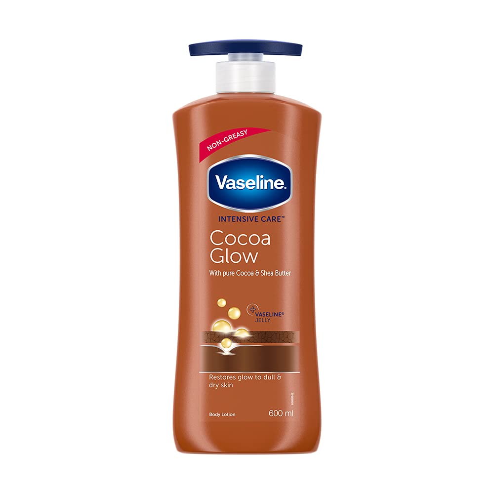 Vaseline Cocoa Glow Body lotion, 600ml
