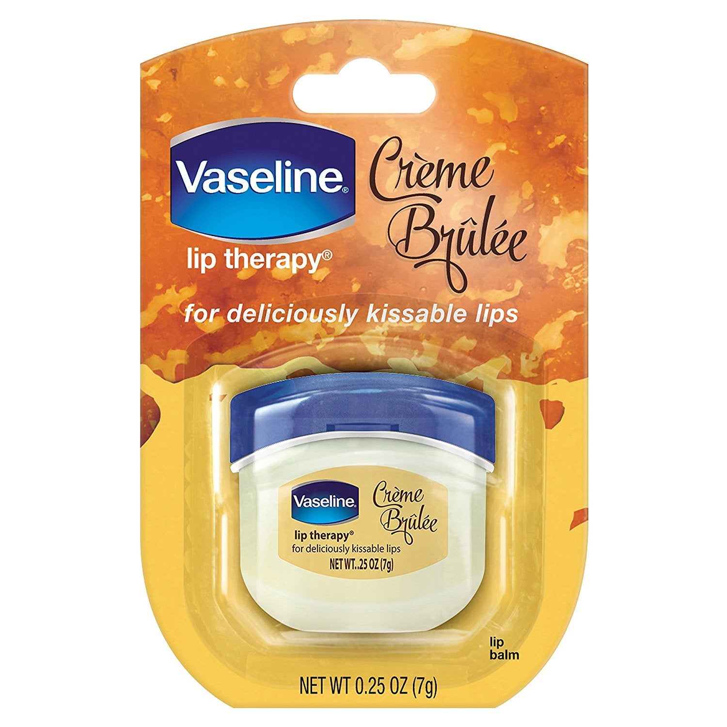 Vaseline Lip Therapy, Creme Brulee - 7g