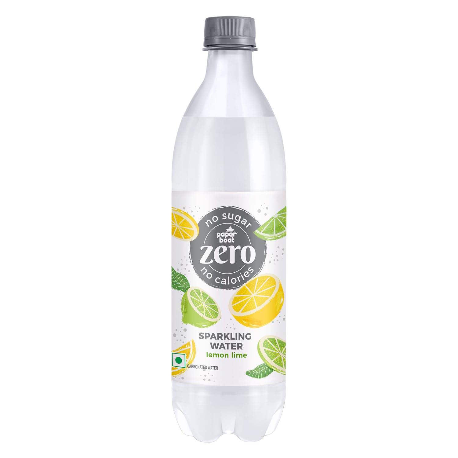 20x Paper Boat Lemon Lime Sparkling Water, 600ml each - Pack of 20