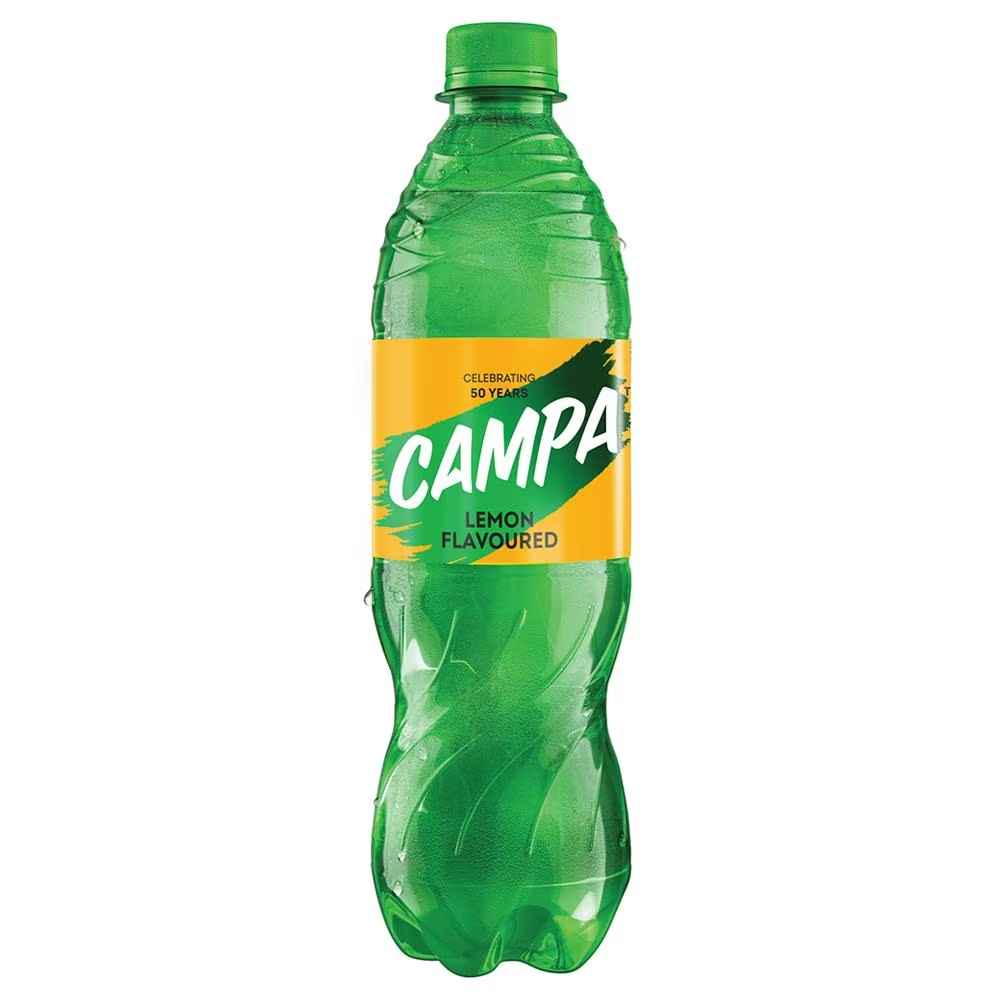 24x Campa Lemon Flavoured Drink - 500ml each - Pack of 24