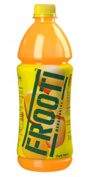 24x Frooti Fruit Drink, Mango, Pack of 24 -(600ml each)