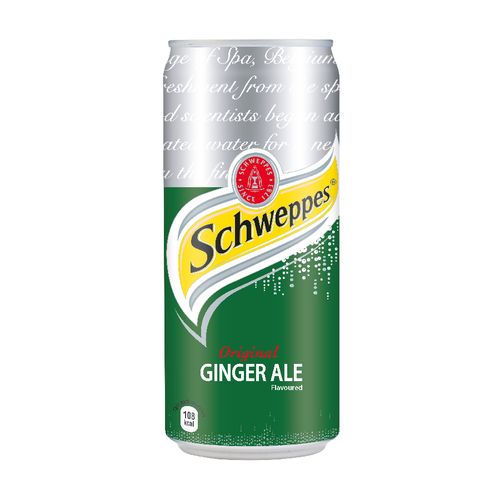 30x Schweppes Soda - Original Ginger Ale, Pack of 30 - 300 ml each