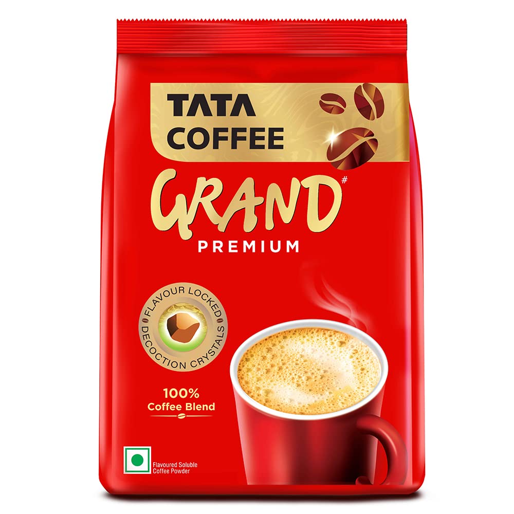 4x Tata Coffee Grand Premium Instant Coffee - 100g each - Pack of 4