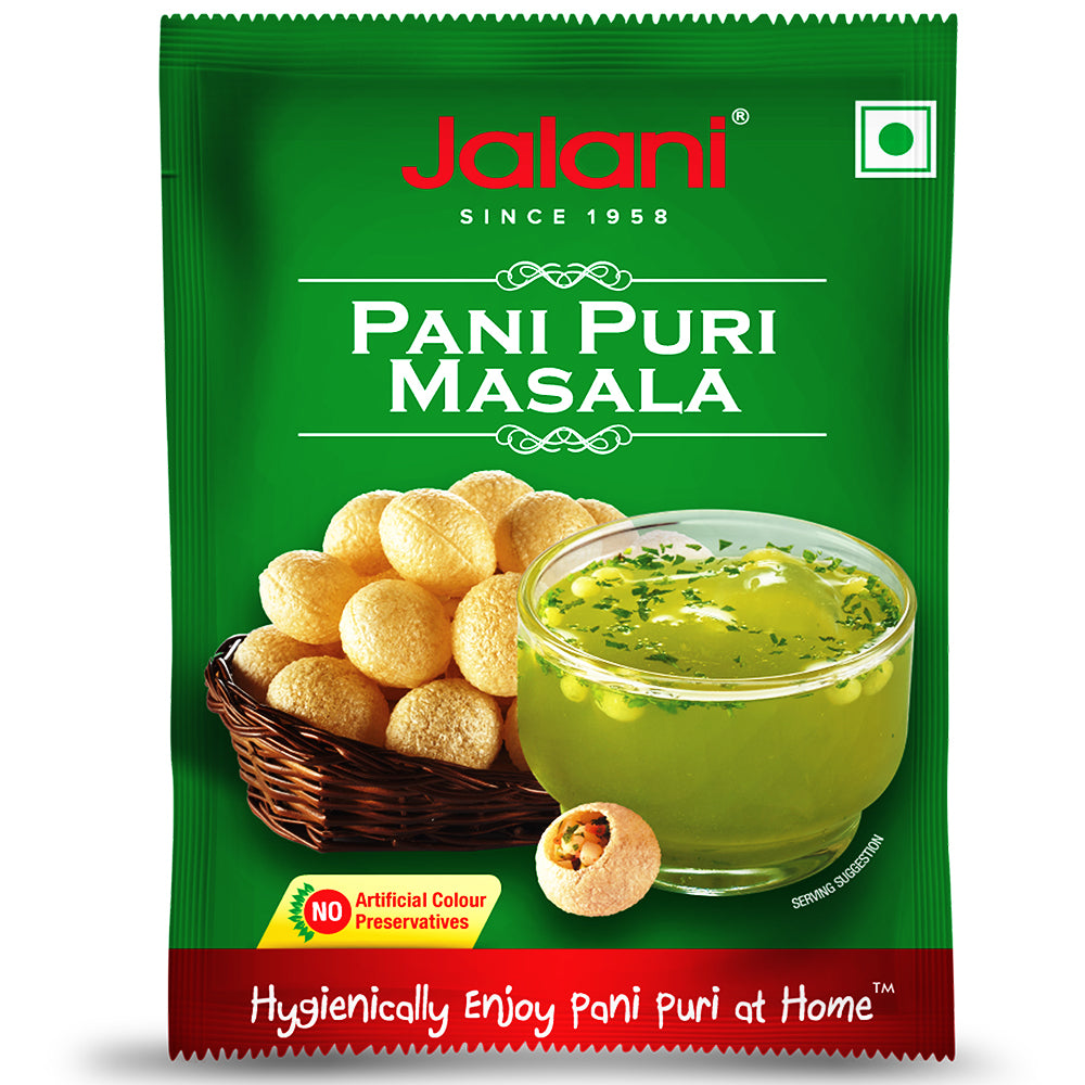 50x Jalani Pani Puri Masala - Pack of 50 (20g each)