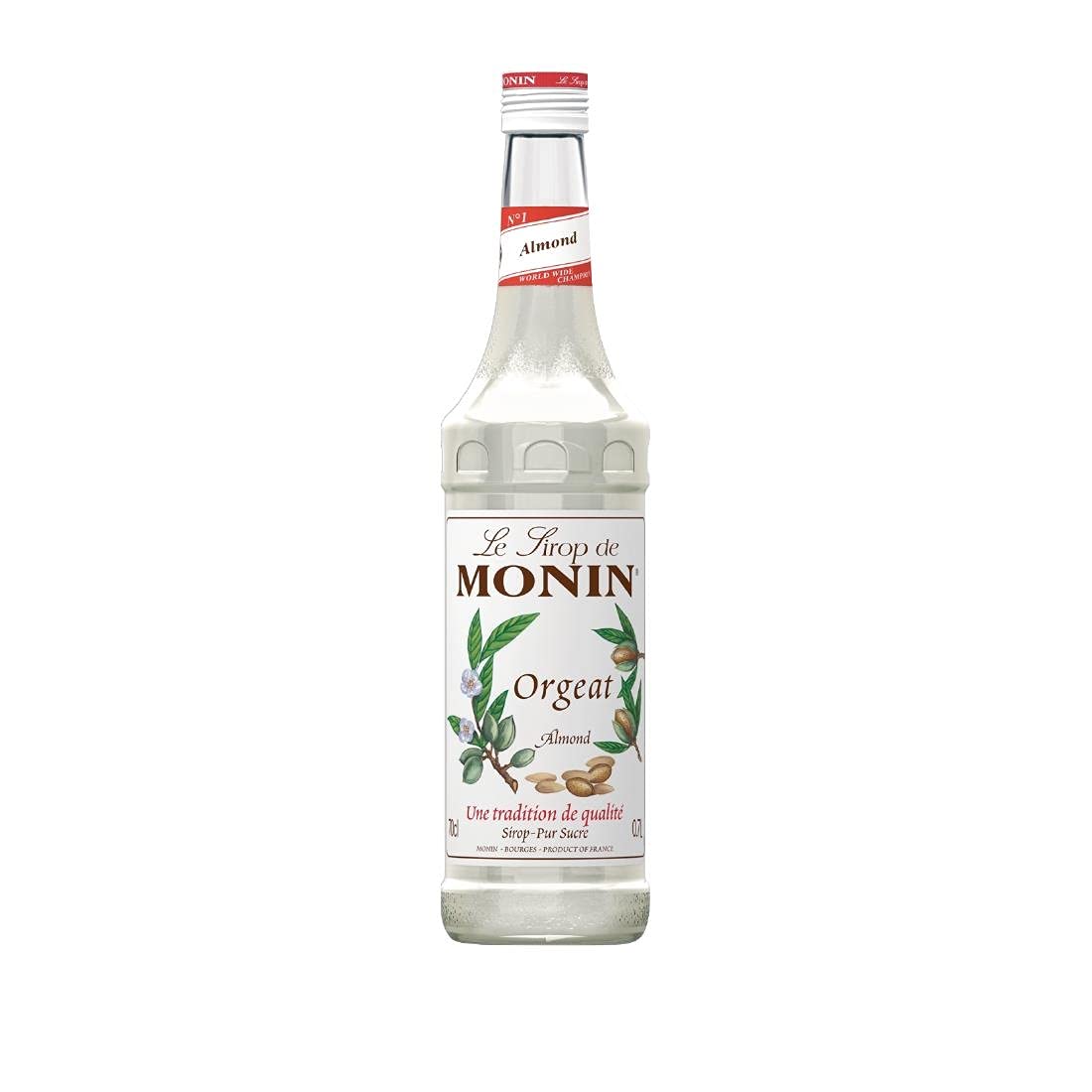 Monin Almond Syrup, 23.61 fl oz / 700 ml