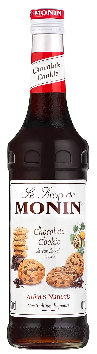 Monin Chocolate Cookie Syrup, 23.66 fl oz / 700 ml