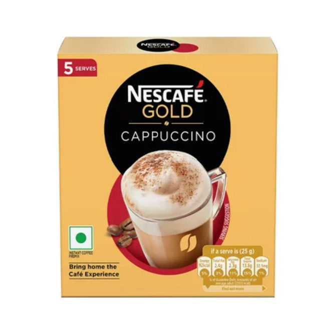 Nescafe Gold Cappuccino Instant Coffee - 125GM