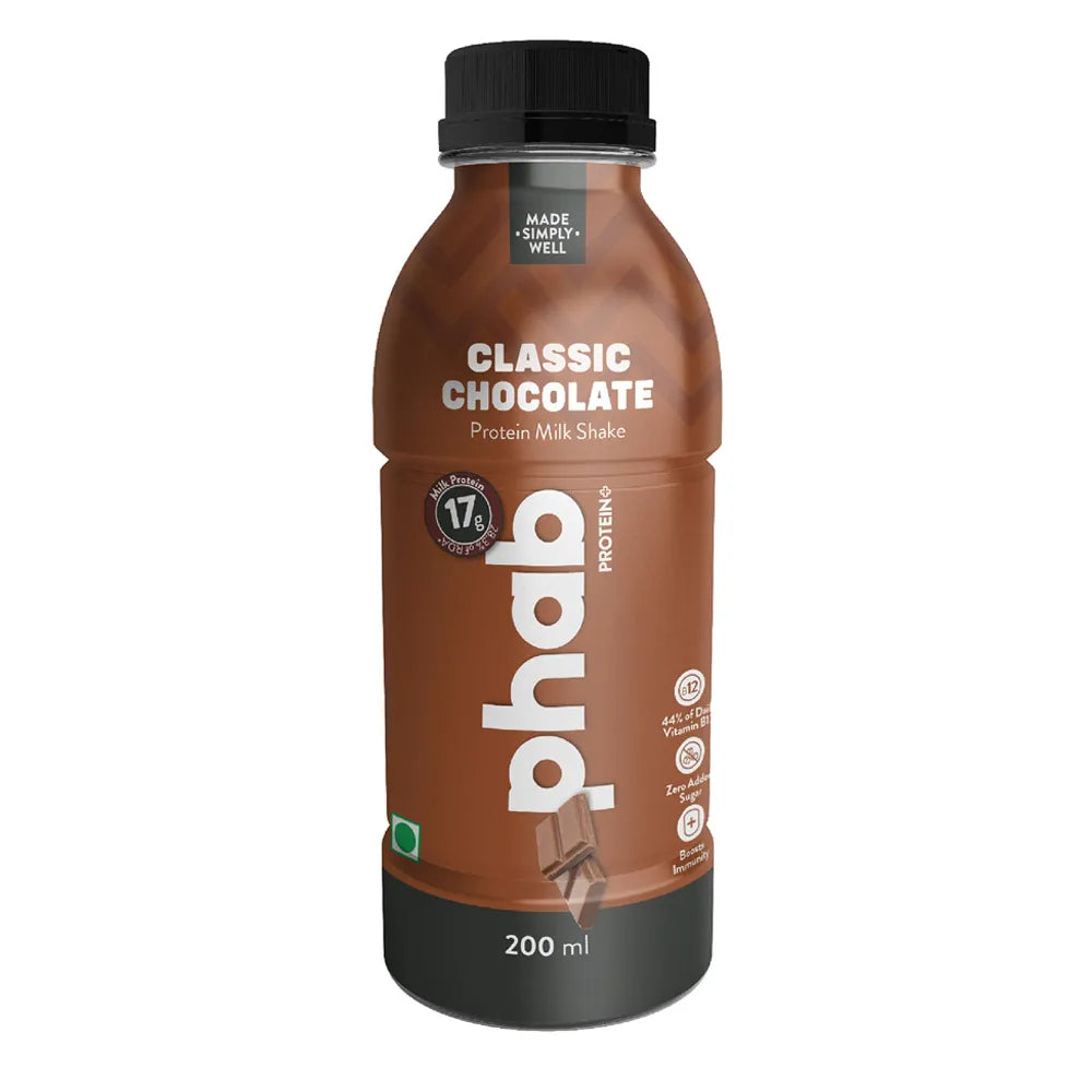 Phab Protein Milkshake - Classic Chocolate, 200 ml