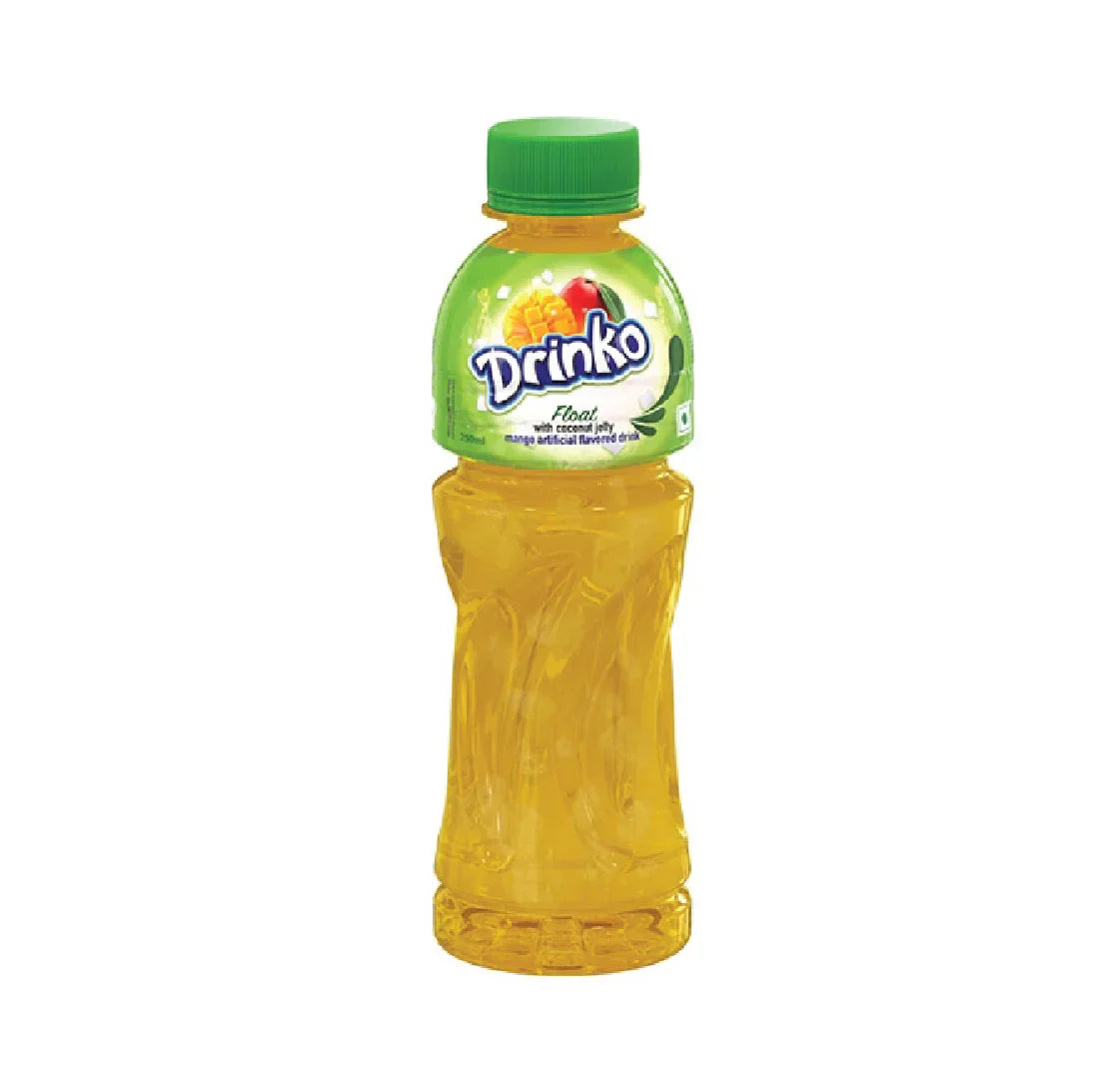 Pran Drinko Float With Coconut Jell 250 ML - Mango Drink