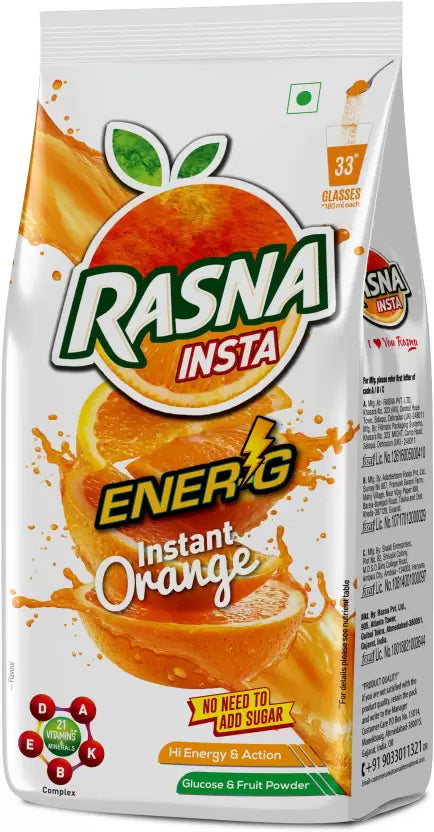 Rasna Instant Orange  (750 g)