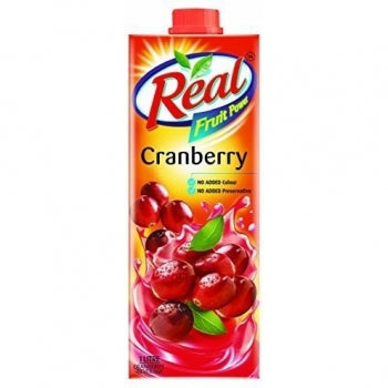 Real Fruit Power Cranberry, 1L