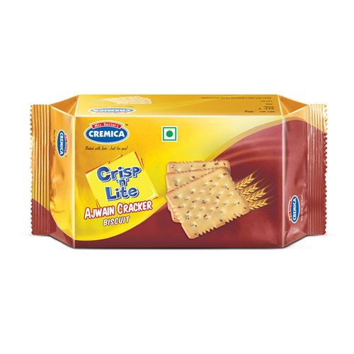 10x Cremica Cookies - Ajwain Cracker, 40GM each, Pack Of 10