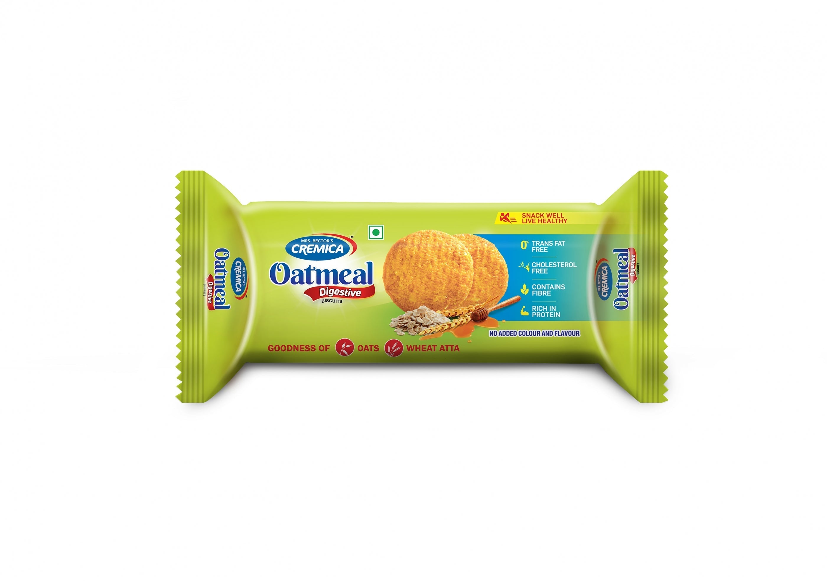 10x Cremica Oatmeal, 60 G each, Pack Of 10