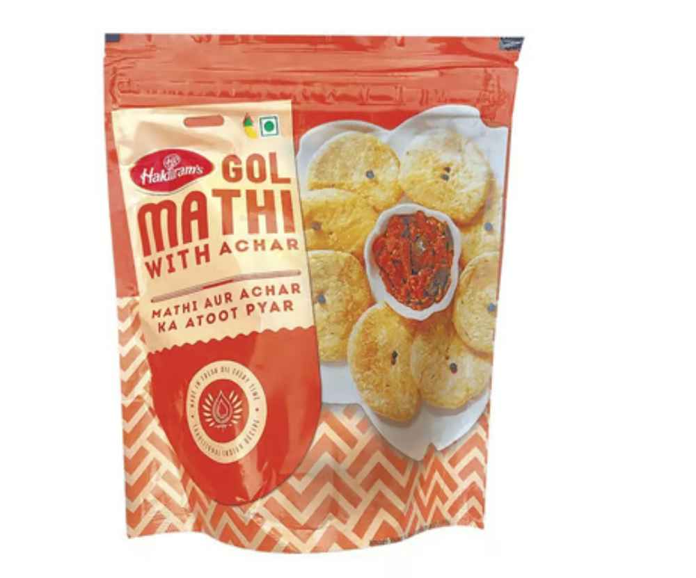 20x Haldiram's Gol Mathi, With Achar - 170G each - Pack of 20