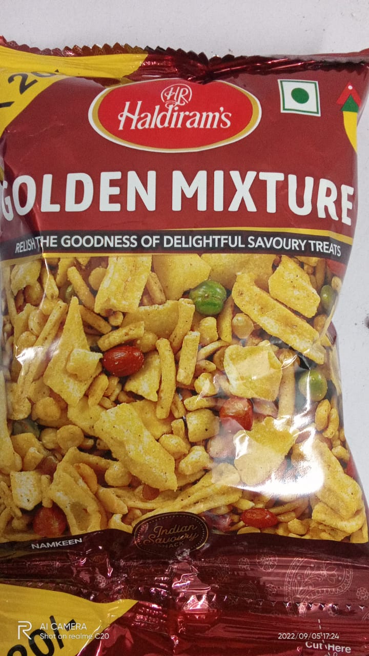 25x Haldirams Namkeen - Khatta Mixture, Pack of 25 (75g each)