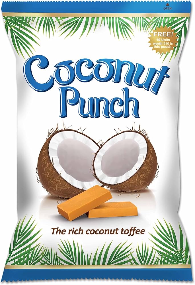 2x Lotte Coconut Punch, 418 g (Pack of 2)