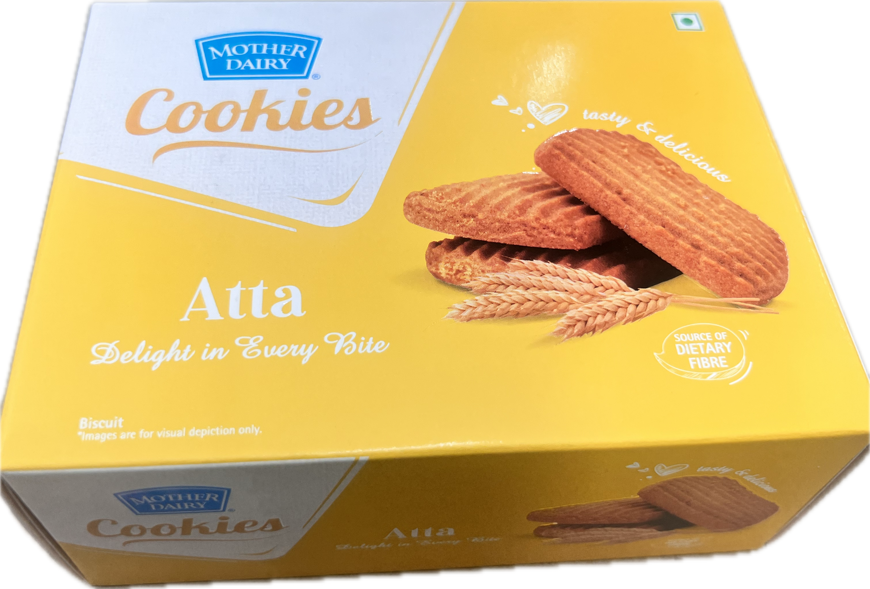 4x Mother Dairy Atta Cookies - 150g - Pack of 4