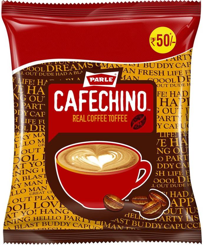4x PARLE Real Coffee Cafechino ToffeeÂ Â -  247.5 g each (Pack of 4)