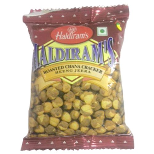 50x Haldiram â€˜s Roasted Chana Cracker Heeng Jeera, Pack of 50 (42g each)