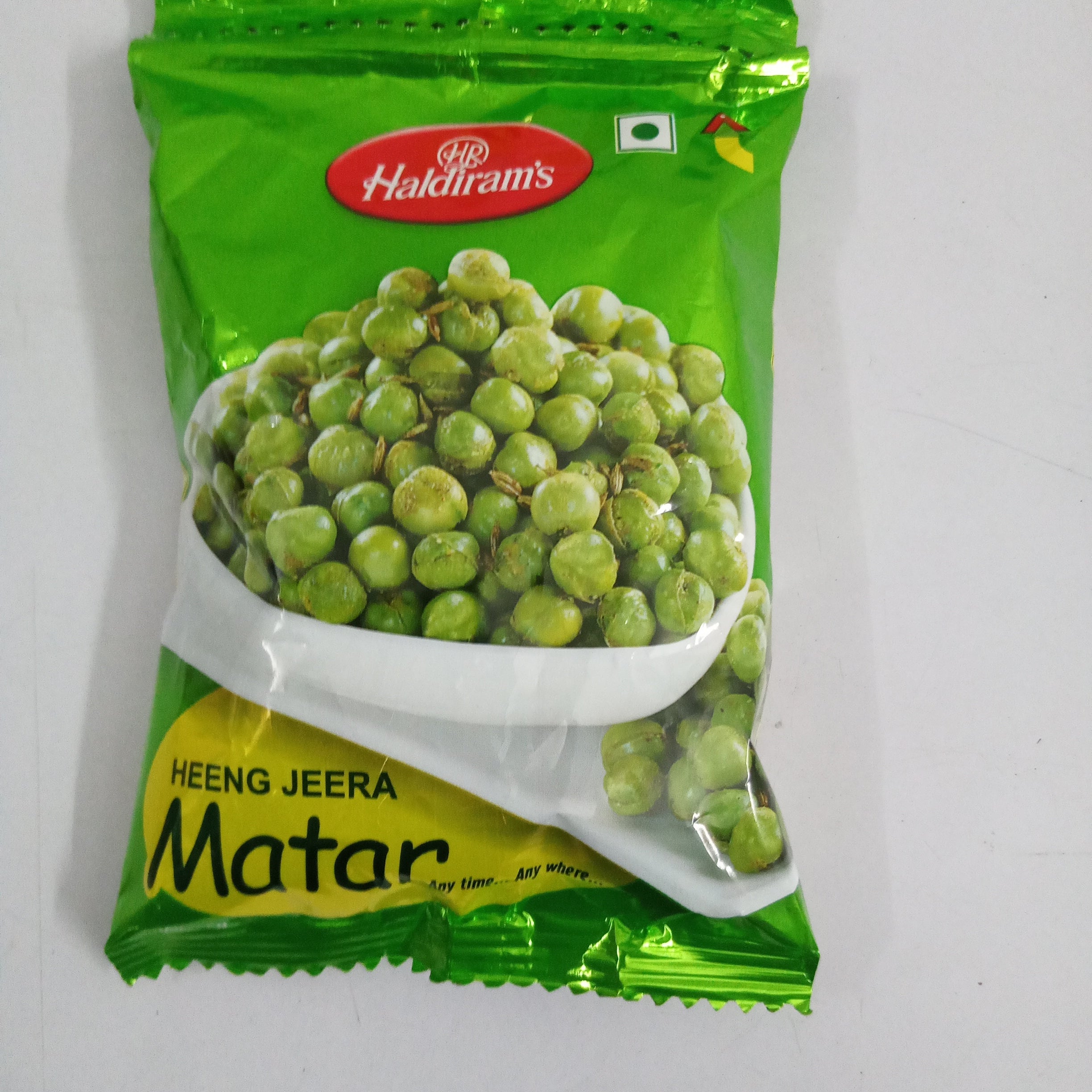 50x Haldiramâ€™s Hing Jeera Matar, Pack of 50 (38GM each)