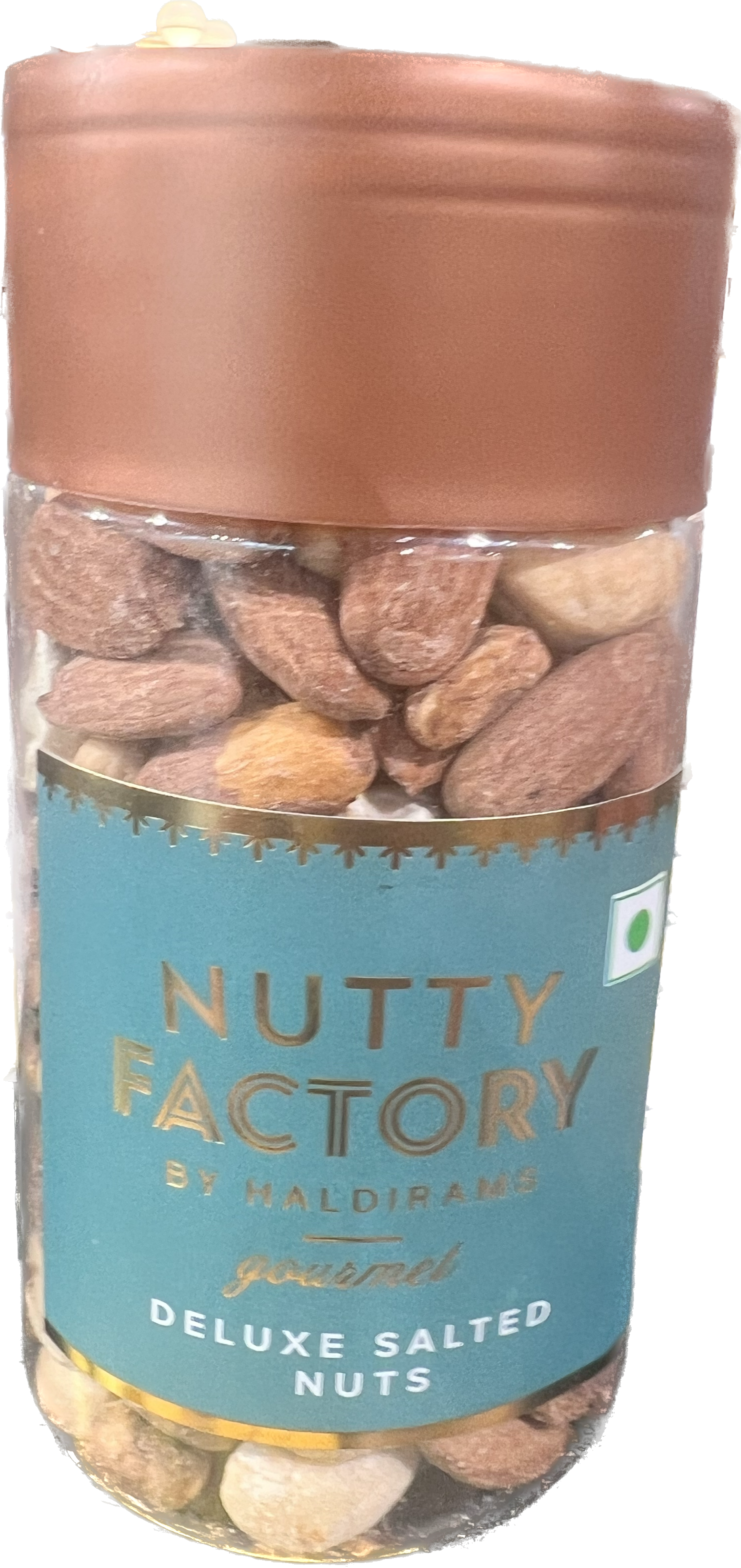5x Haldiram Nutty Factory Deluxe Salted Nuts Mix, Pack of 5 (200g each)