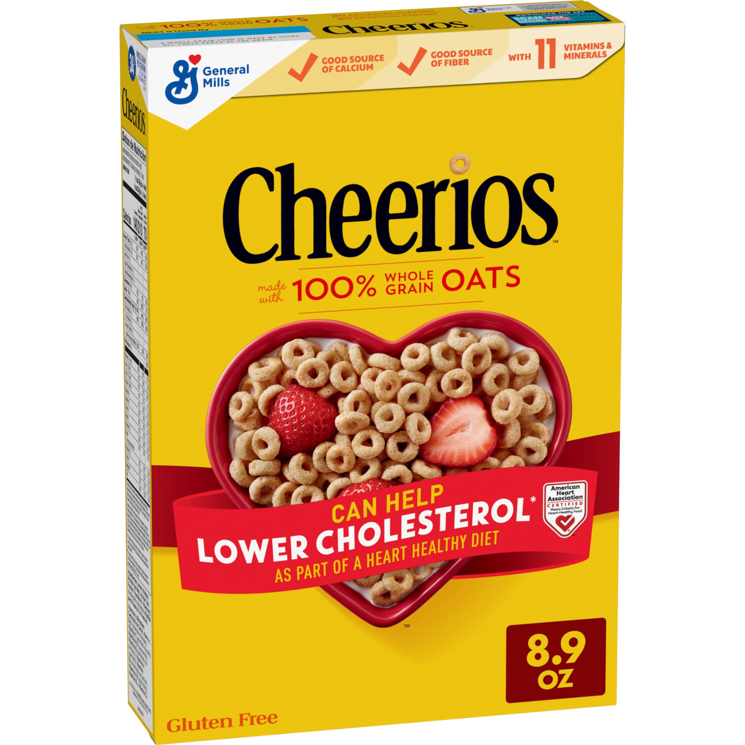 Cheerios Whole Grain oat cereal, 252g