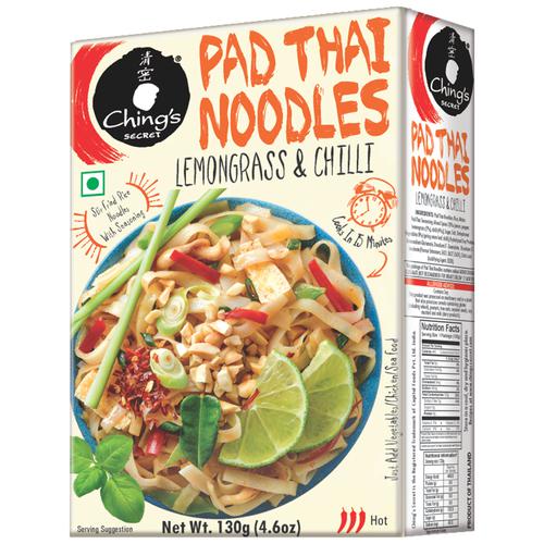 Chings Noodles - Pad Thai (Lemongrass & Chilli), 130 g Carton