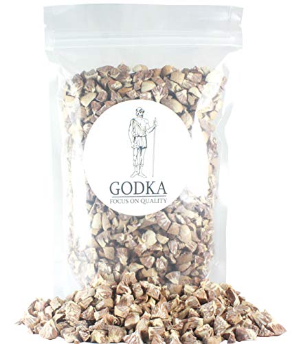 Godka Raw Diamond Cutting Areca Nut Pieces/Kachhe Supari Tukda/Betel Nut/Sopari Tukda, 500g