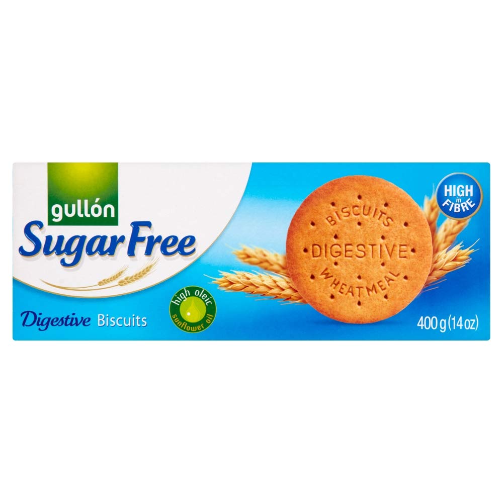Gullon Sugar Free Digestive Biscuits, 400G